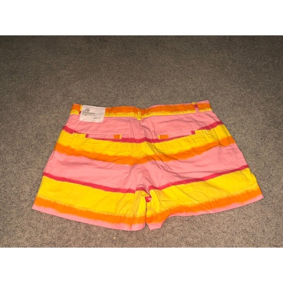 New Khakis by GAP Pink Orange Yellow Summer Sunrise Sunkissed Shorts size 6 $45 - Picture 3 of 9